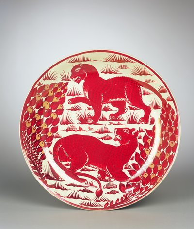 Charger, Manufactured by William de Morgan and Company, London by William de Morgan